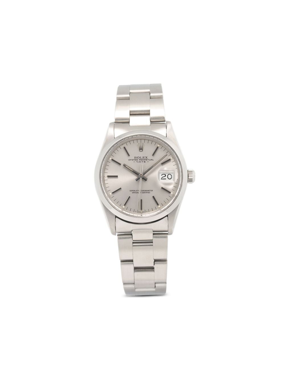 Rolex pre-owned Oyster Perpetual 34mm - Silver von Rolex