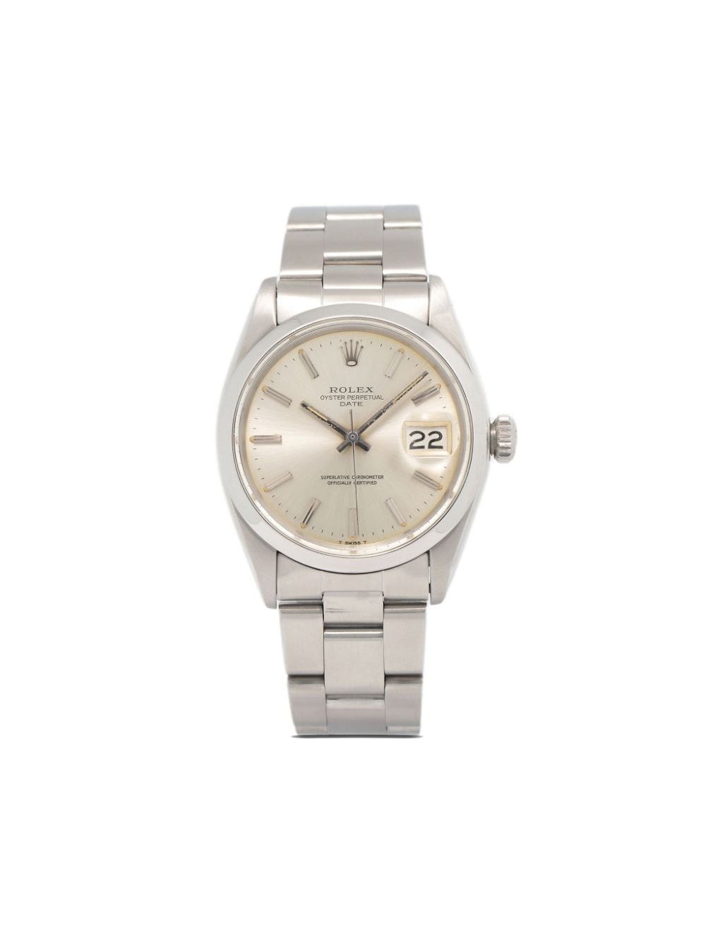 Rolex pre-owned Oyster Perpetual 34mm - Silver von Rolex