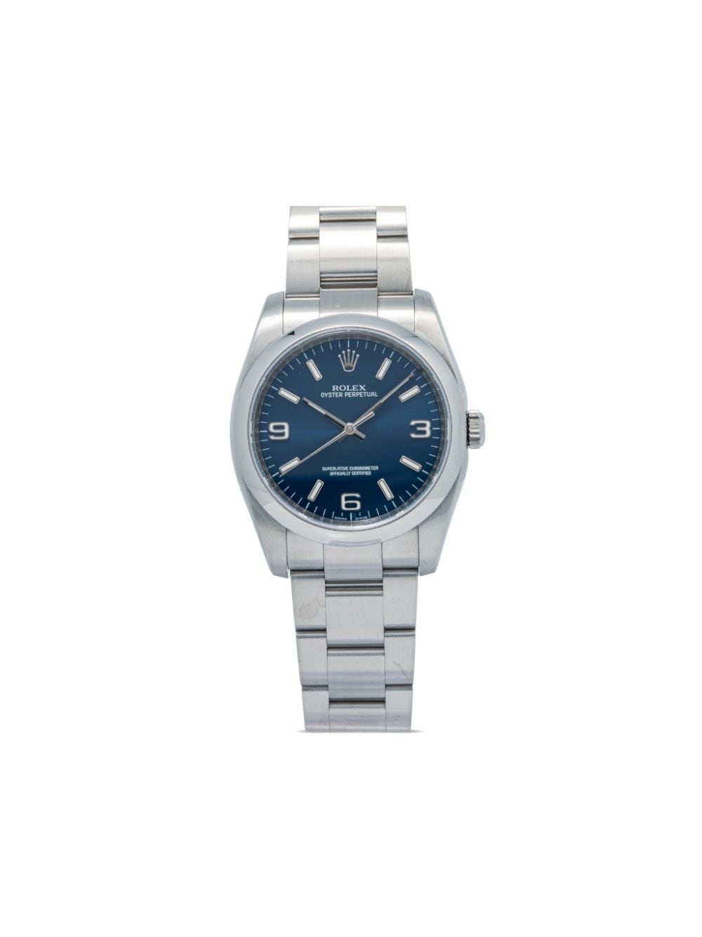 Rolex pre-owned Oyster Perpetual 36mm - Blue von Rolex