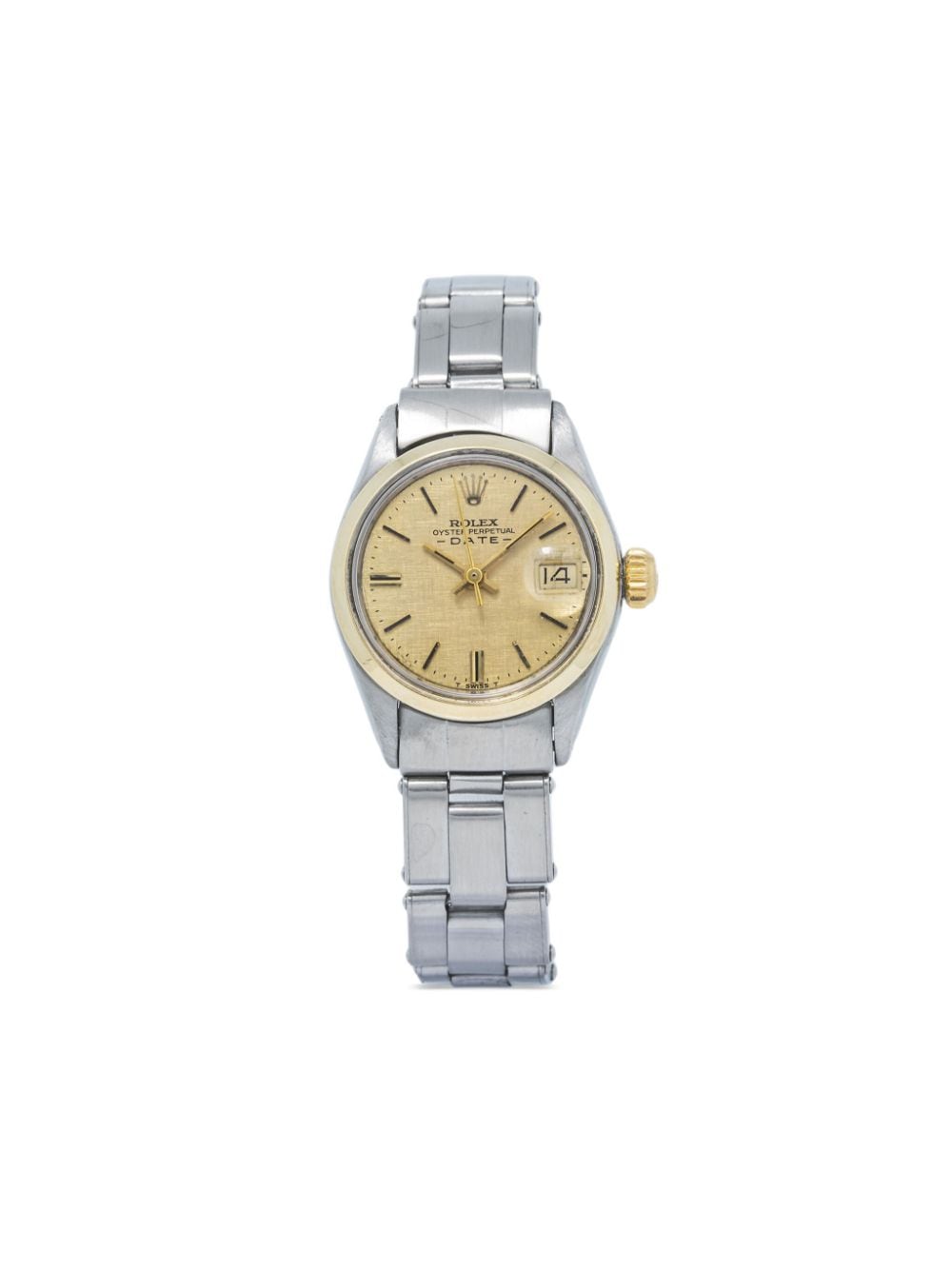 Rolex pre-owned Oyster Perpetual Date 26mm - Gold von Rolex