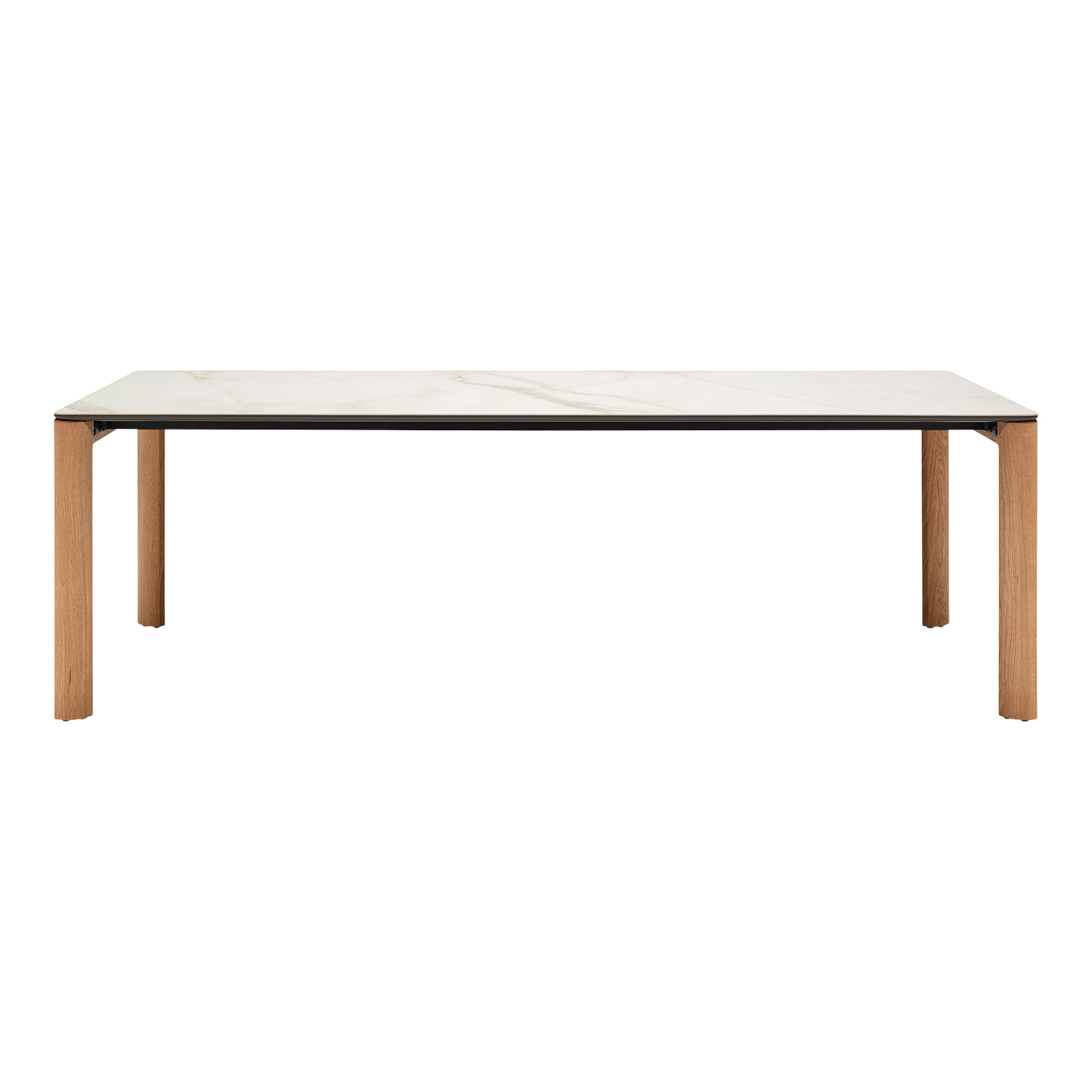 957 Esstisch , Tischplatte eiche farblos lackiert, Untergestell eiche, farblos lackiert, Länge 220 cm 957 Esstisch , Tischplatte eiche farblos lackiert, Untergestell eiche, farblos lackiert, Länge 220 cm von Rolf Benz