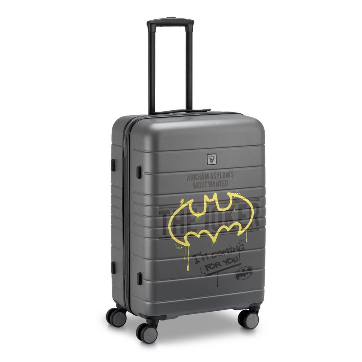 Warner DC Mittelgrosser Koffer - Batman Gelb von Roncato