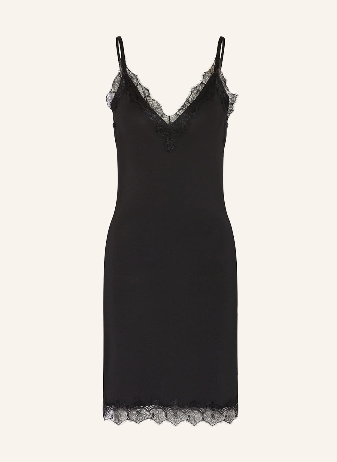 Rosemunde Kleid Billie Mit Spitzenbesatz schwarz Rosemunde Kleid Billie Mit Spitzenbesatz schwarz von Rosemunde