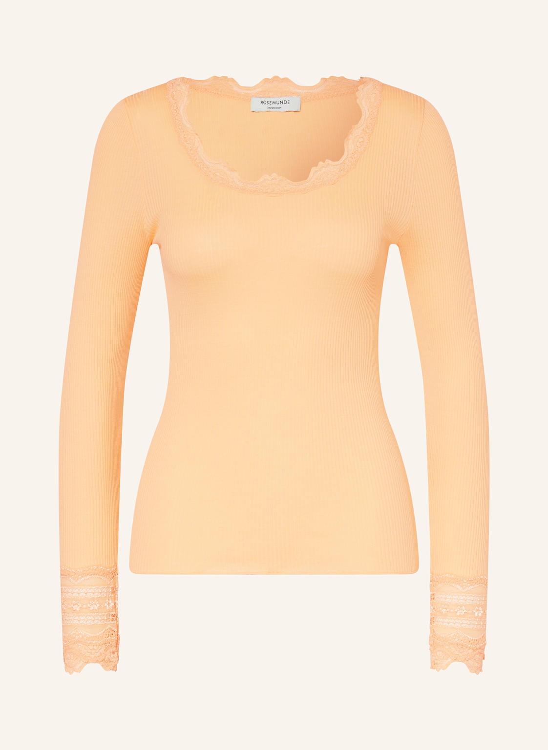 Rosemunde Longsleeve Aus Seide orange Rosemunde Longsleeve Aus Seide orange von Rosemunde