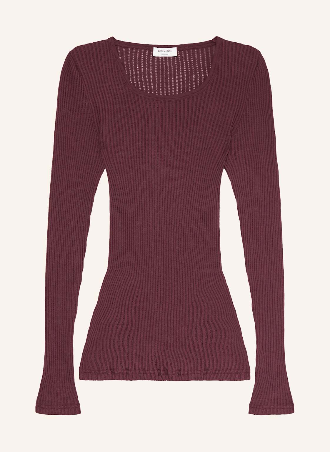 Rosemunde Longsleeve Aus Seide rot Rosemunde Longsleeve Aus Seide rot von Rosemunde