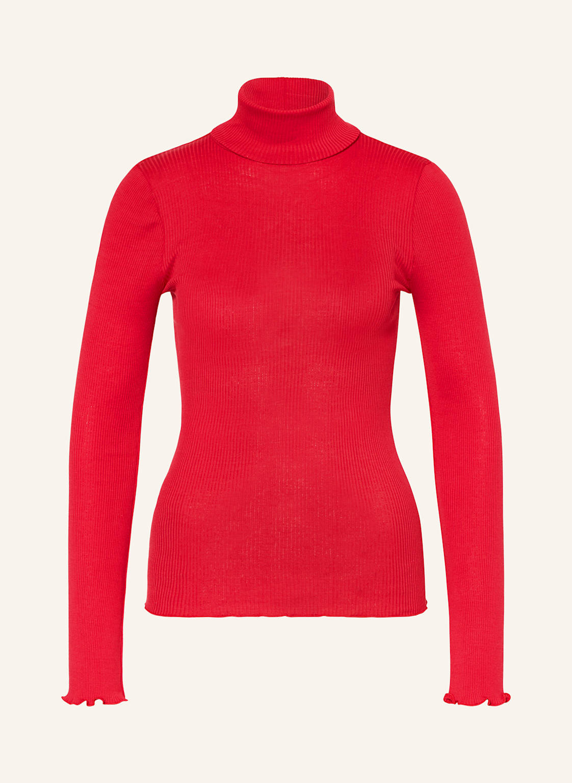 Rosemunde Rollkragenshirt Babette Aus Seide rot Rosemunde Rollkragenshirt Babette Aus Seide rot von Rosemunde