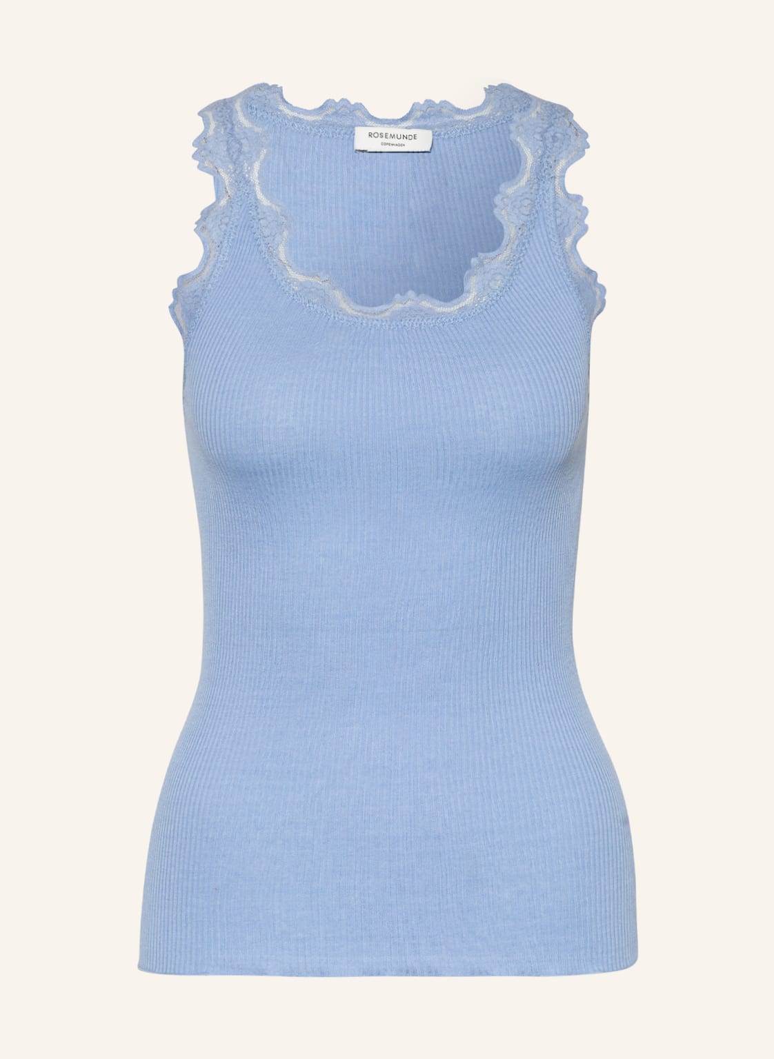 Rosemunde Seidentop Babette Mit Spitze lila Rosemunde Seidentop Babette Mit Spitze lila von Rosemunde