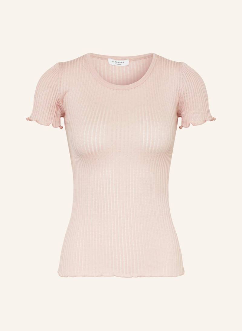 Rosemunde Strickshirt Aus Seide rosa von Rosemunde