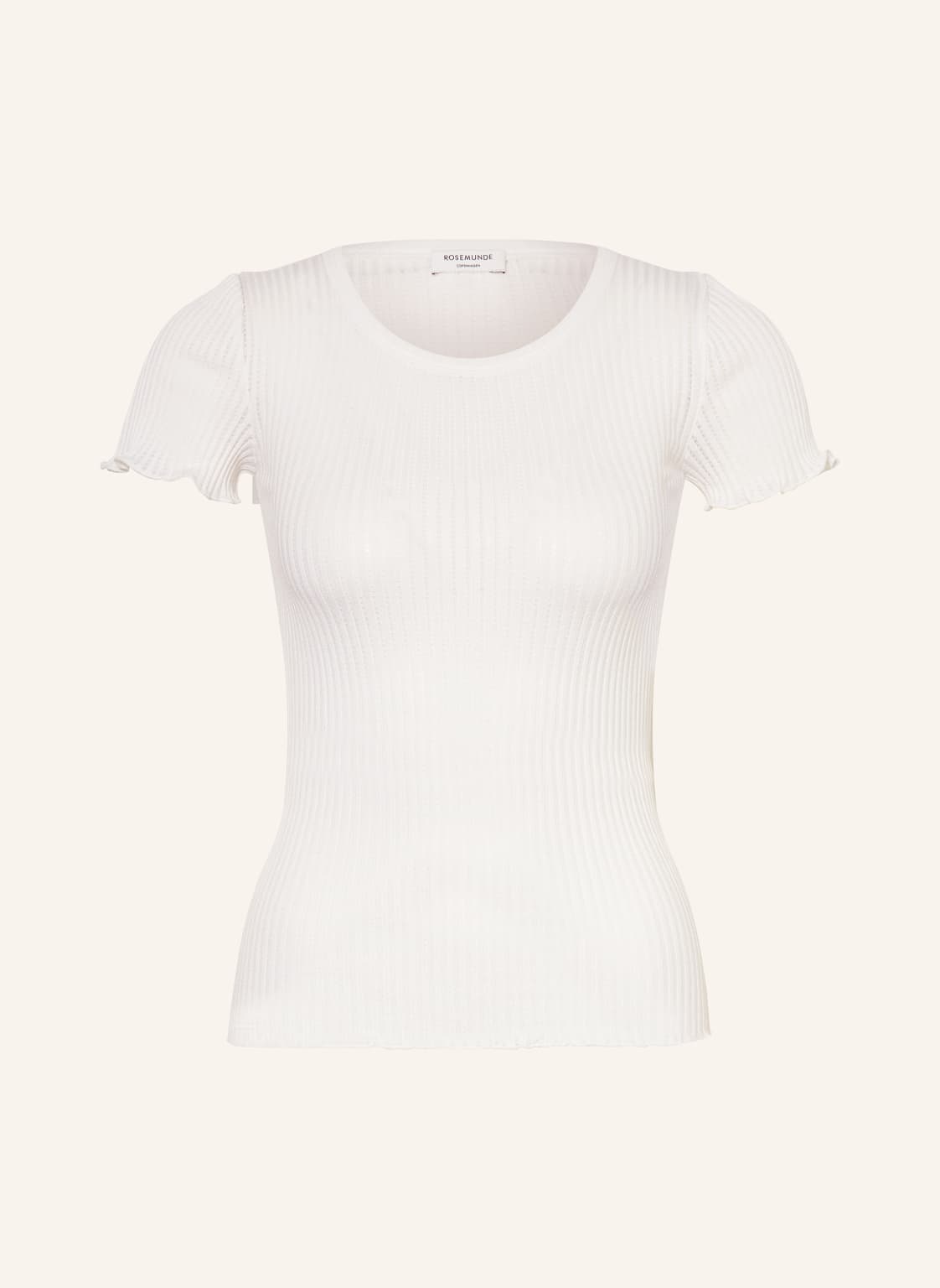 Rosemunde Strickshirt Aus Seide weiss Rosemunde Strickshirt Aus Seide weiss von Rosemunde