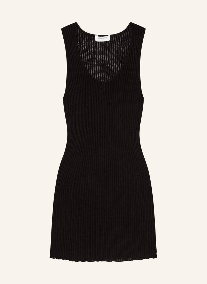 Rosemunde Stricktop Aus Seide schwarz von Rosemunde