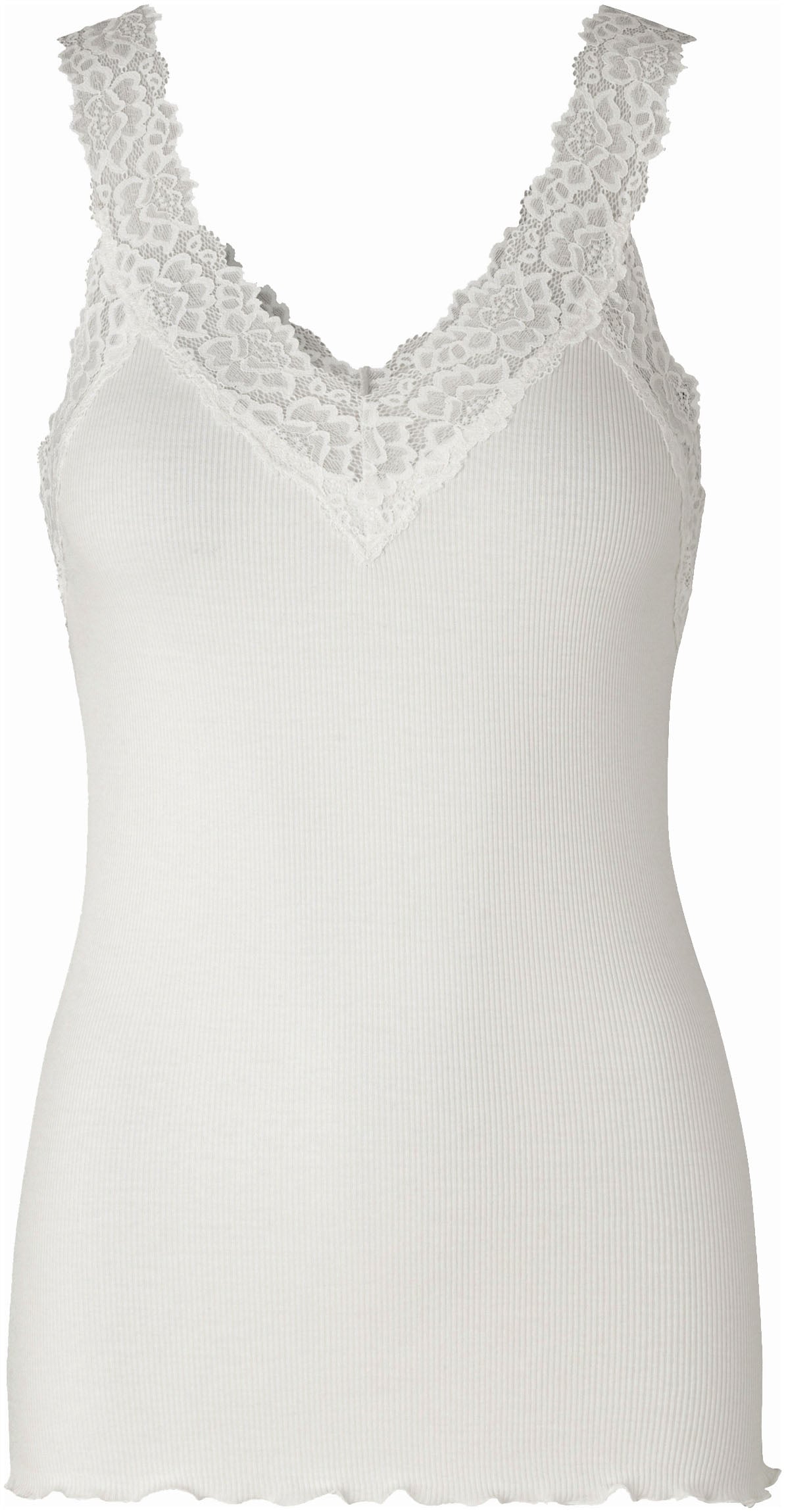 rosemunde Unterziehshirt »Bernardine Organic Cotton Top«, mit wunderschönem Vintage-Spitzenbesatz am V-Ausschnitt rosemunde Unterziehshirt »Bernardine Organic Cotton Top«, mit wunderschönem Vintage-Spitzenbesatz am V-Ausschnitt von Rosemunde