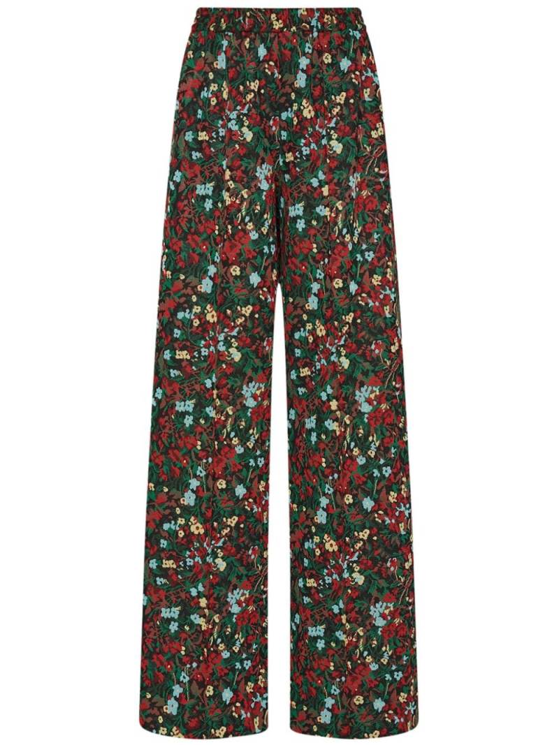 Rosetta Getty floral-print elasticated-waist trousers - Green von Rosetta Getty