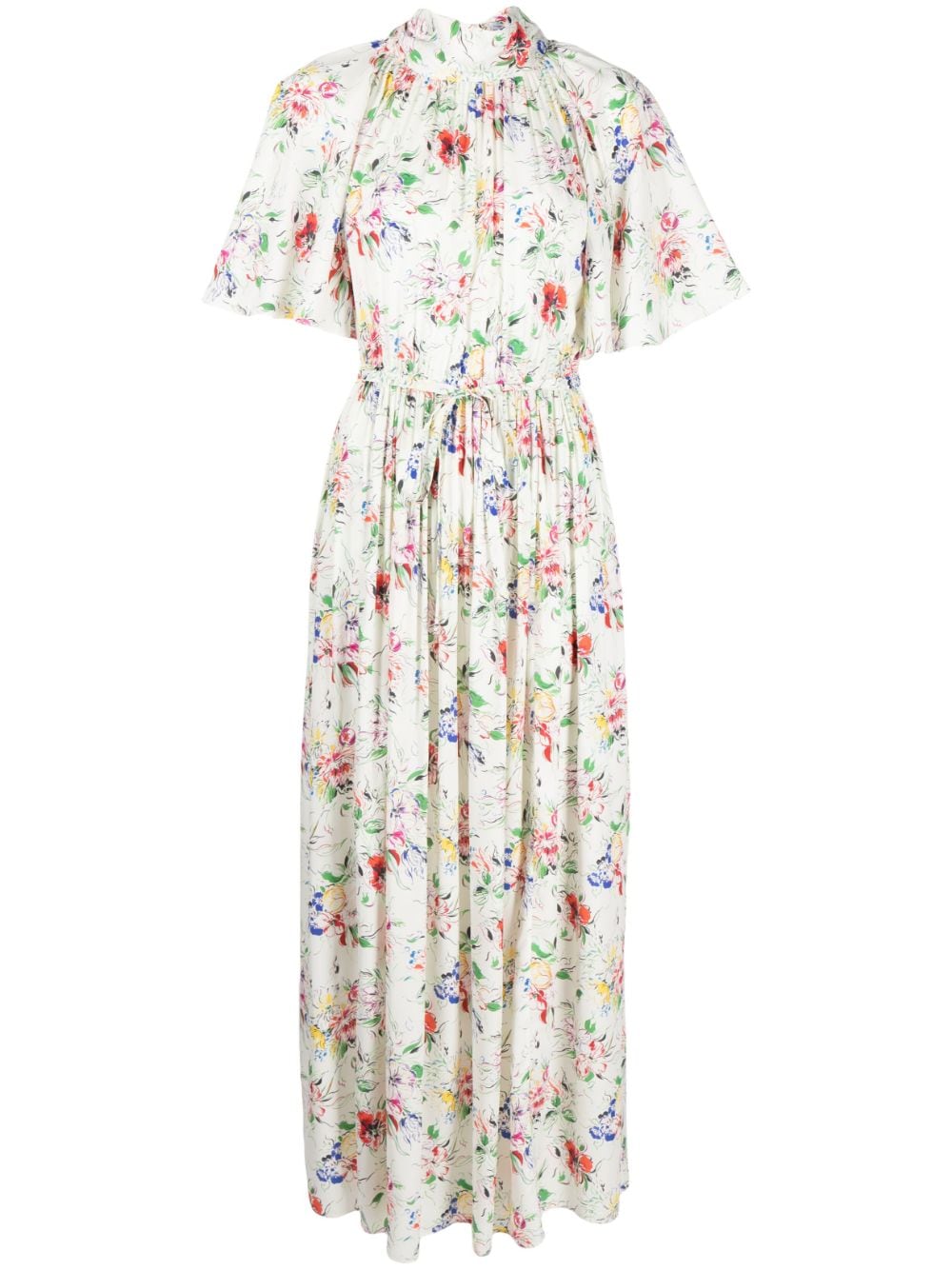 Rosetta Getty floral-print maxi dress - White von Rosetta Getty