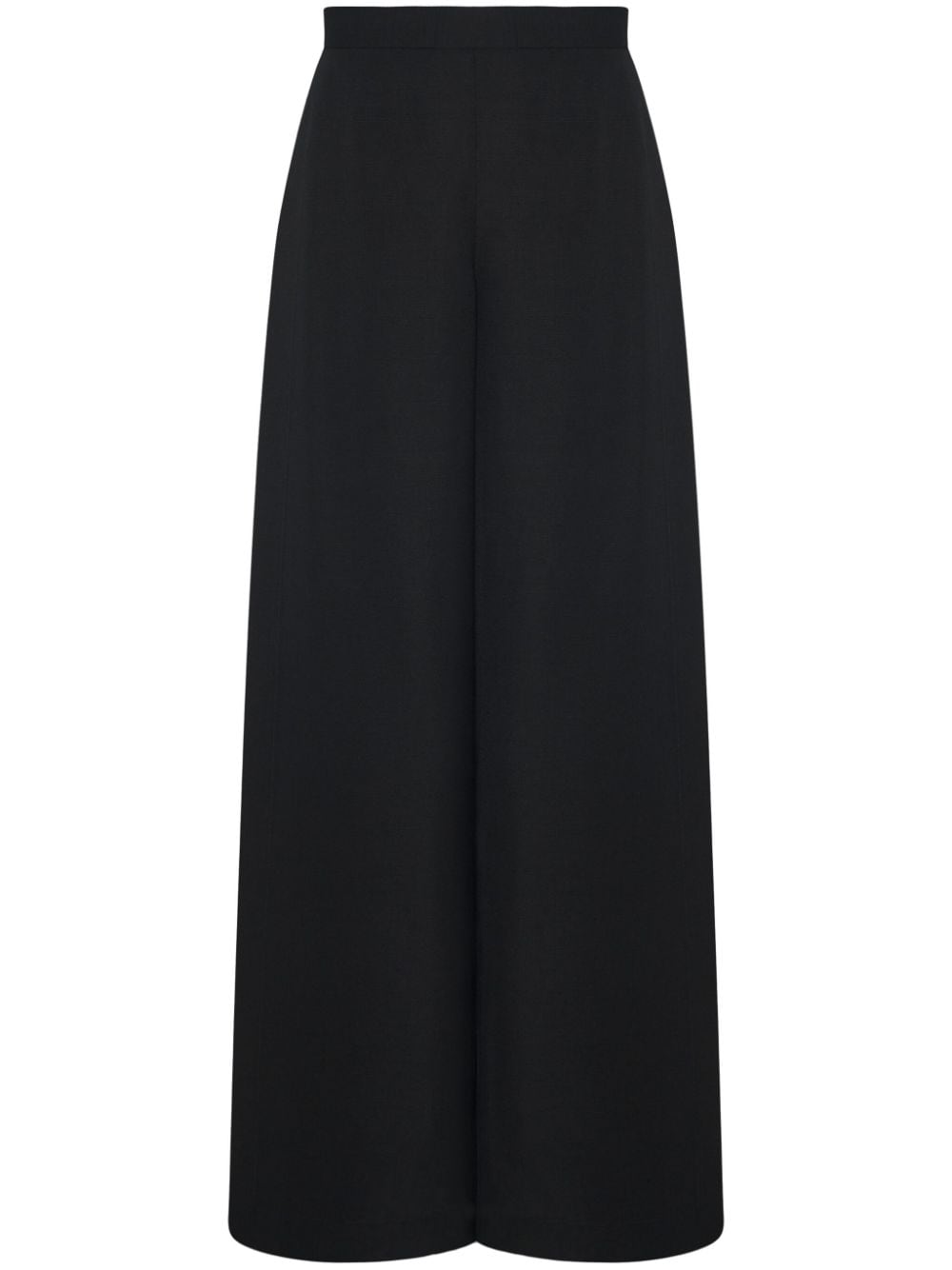 Rosetta Getty high-waist wide-leg trousers - Black von Rosetta Getty