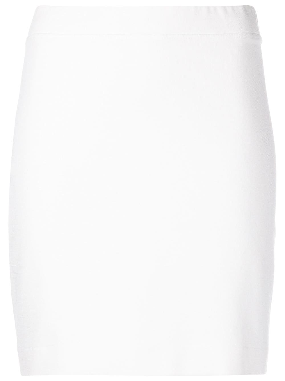 Rosetta Getty high-waisted bodycon mini skirt - White von Rosetta Getty