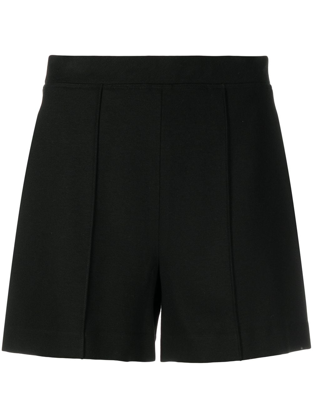 Rosetta Getty high-waisted cotton shorts - Black von Rosetta Getty