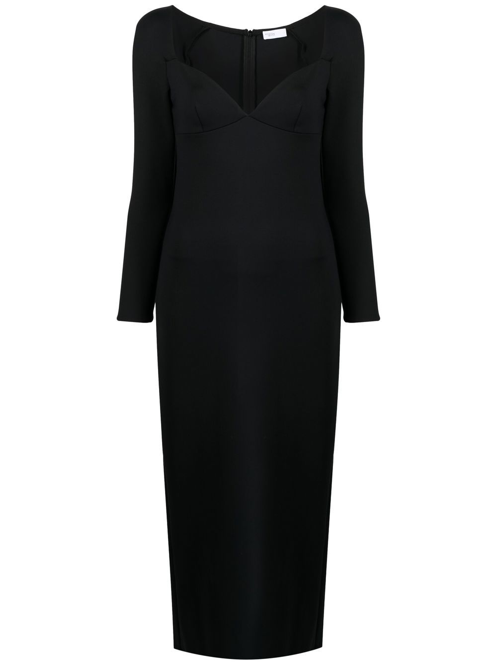 Rosetta Getty long-sleeve maxi dress - Black von Rosetta Getty