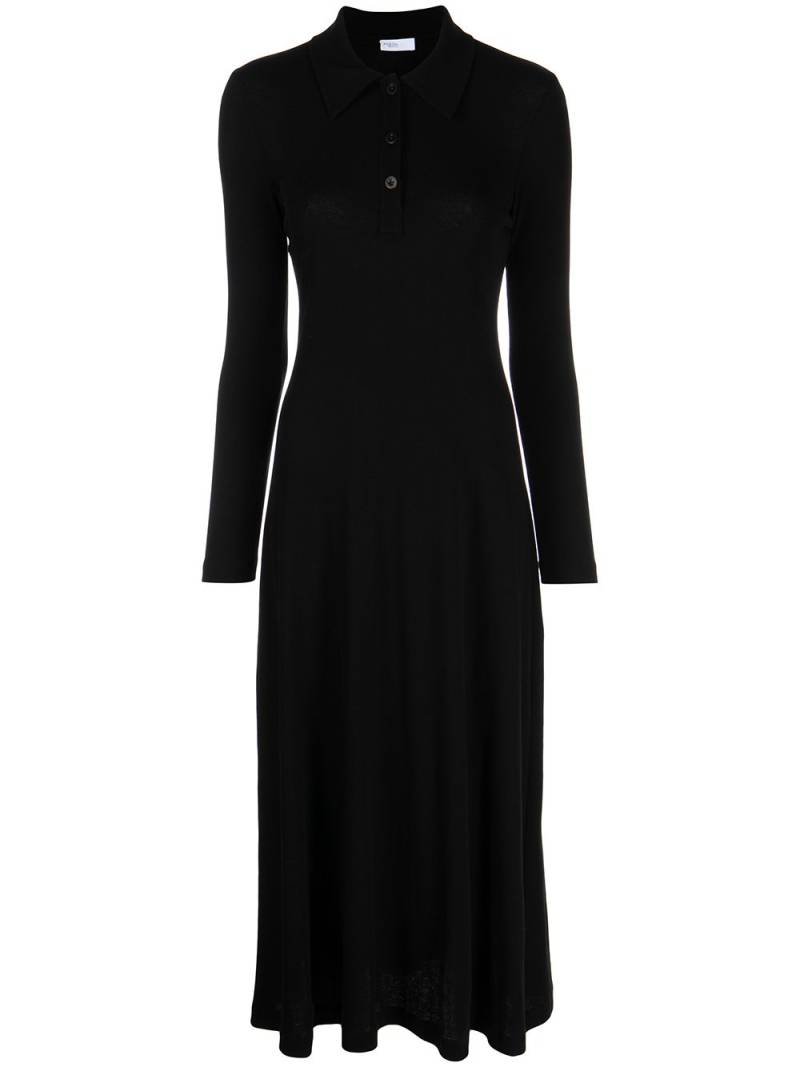 Rosetta Getty long-sleeve shirt dress - Black von Rosetta Getty