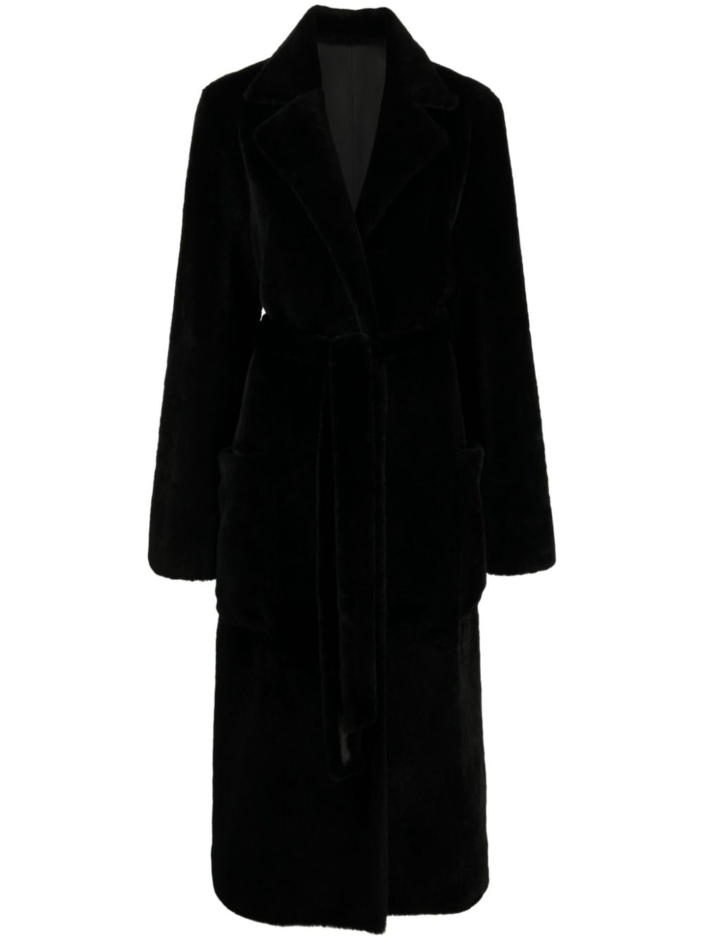 Rosetta Getty reversible shearling coat - Black von Rosetta Getty