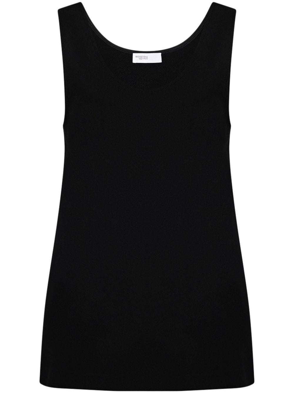 Rosetta Getty scoop-neck vest top - Black von Rosetta Getty