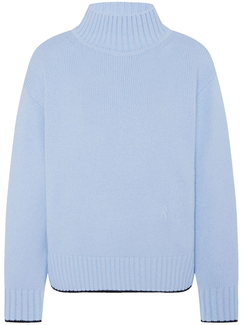 Rosetta Getty x Violet Getty wool-cashmere jumper - Blue von Rosetta Getty