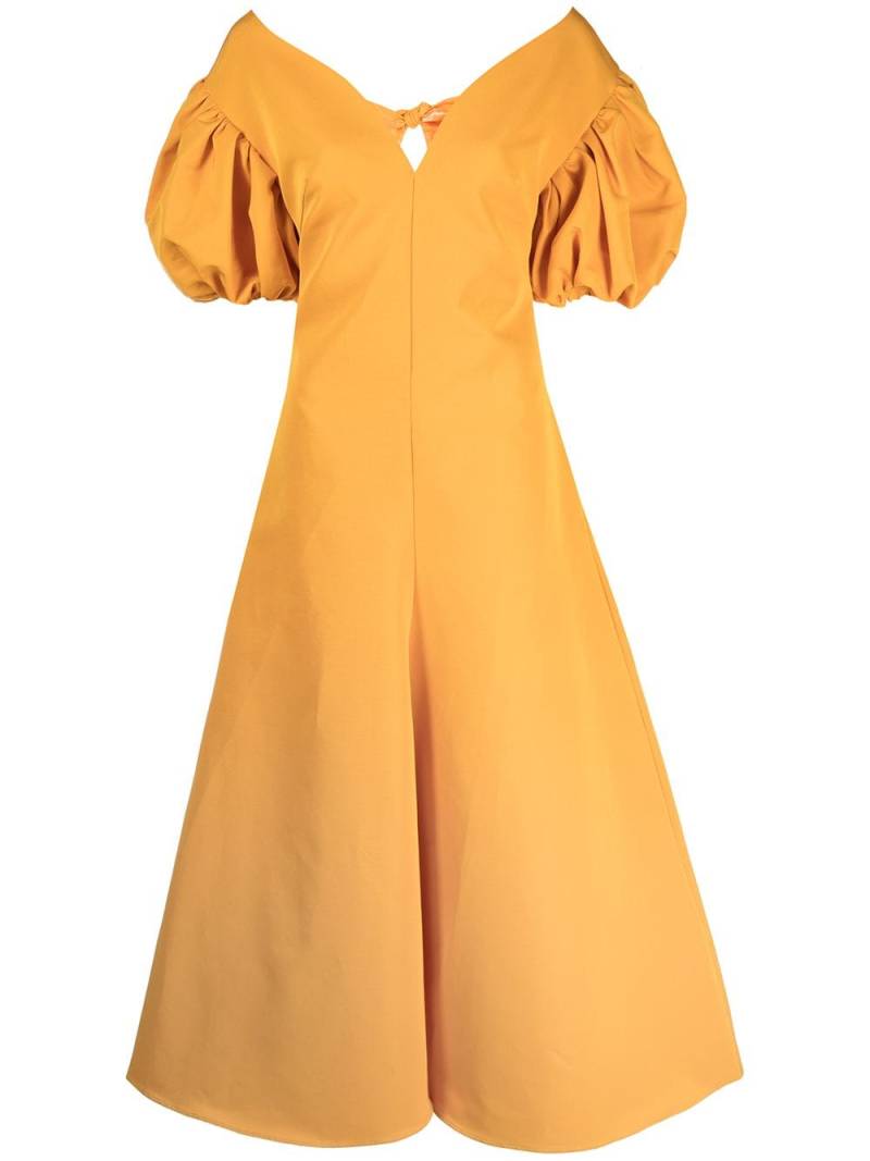 Rosie Assoulin short puff sleeves gown - Yellow von Rosie Assoulin