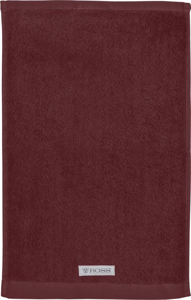 ROSS Gästehandtücher »Sinfonie«, (6 St.), in modernen Unifarben von Ross