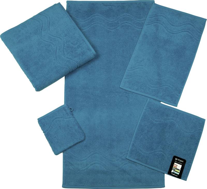 ROSS Seiftuch »Cashmere feeling«, (6 St.), mit Wellen-Bordüre von Ross