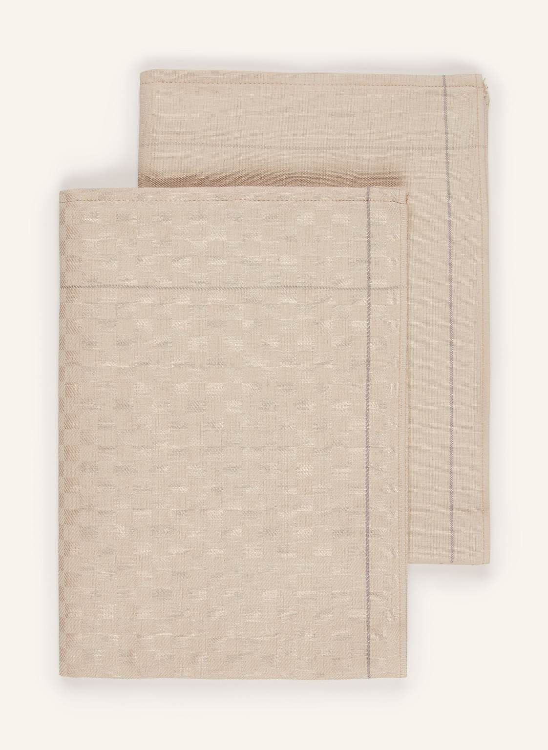 Ross 2er-Set Geschirrtücher Mit Leinen beige Ross 2er-Set Geschirrtücher Mit Leinen beige von Ross