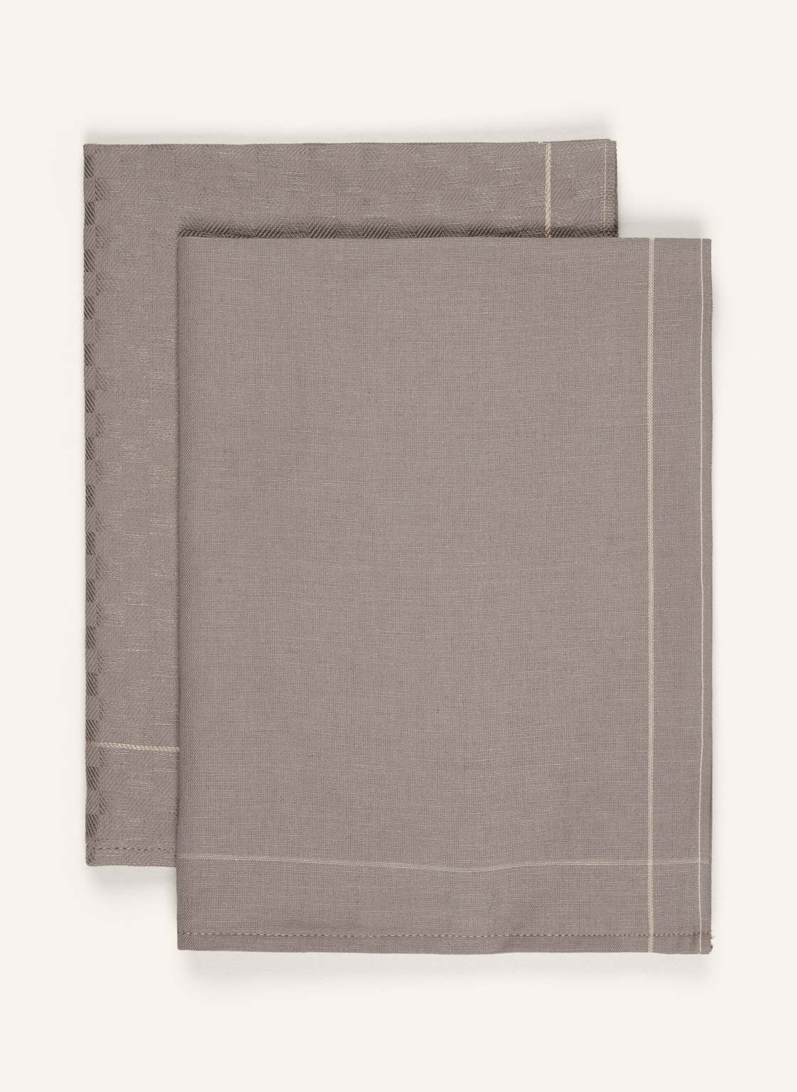 Ross 2er-Set Geschirrtücher Mit Leinen beige Ross 2er-Set Geschirrtücher Mit Leinen beige von Ross