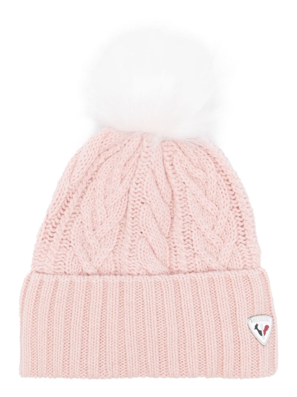 Rossignol Mady cable-knit beanie - Pink von Rossignol