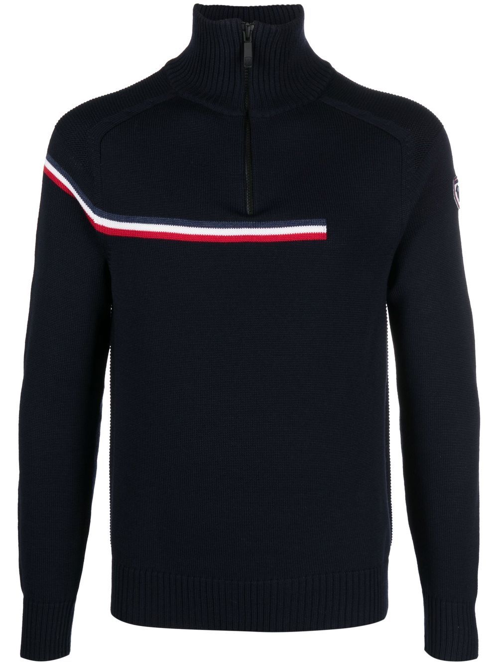 Rossignol Major short zip-up sweater - Blue von Rossignol