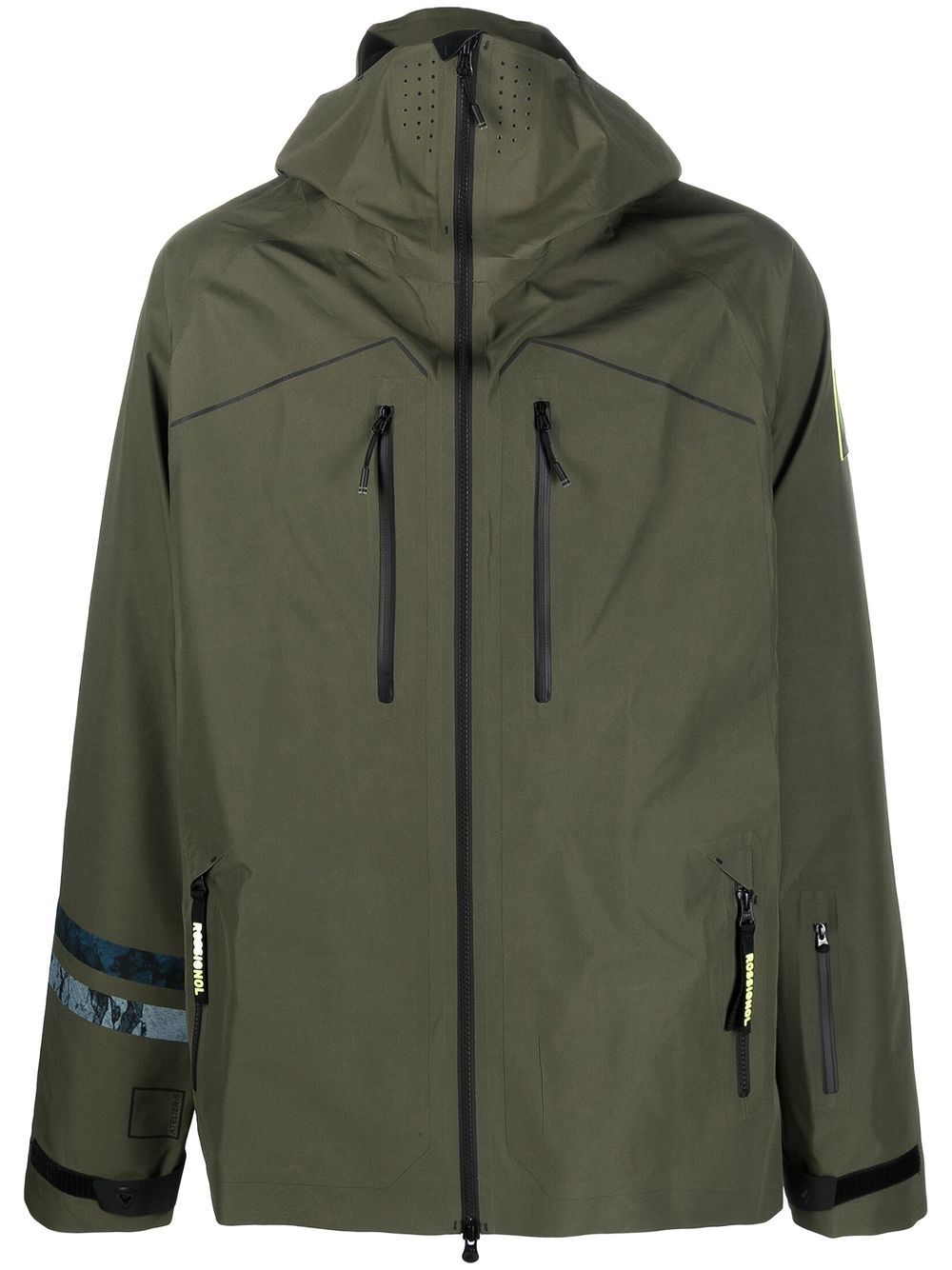 Rossignol Ride Free hooded ski jacket - Green von Rossignol