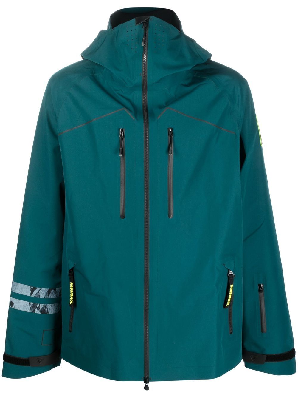 Rossignol Ride Free hooded ski jacket - Green von Rossignol