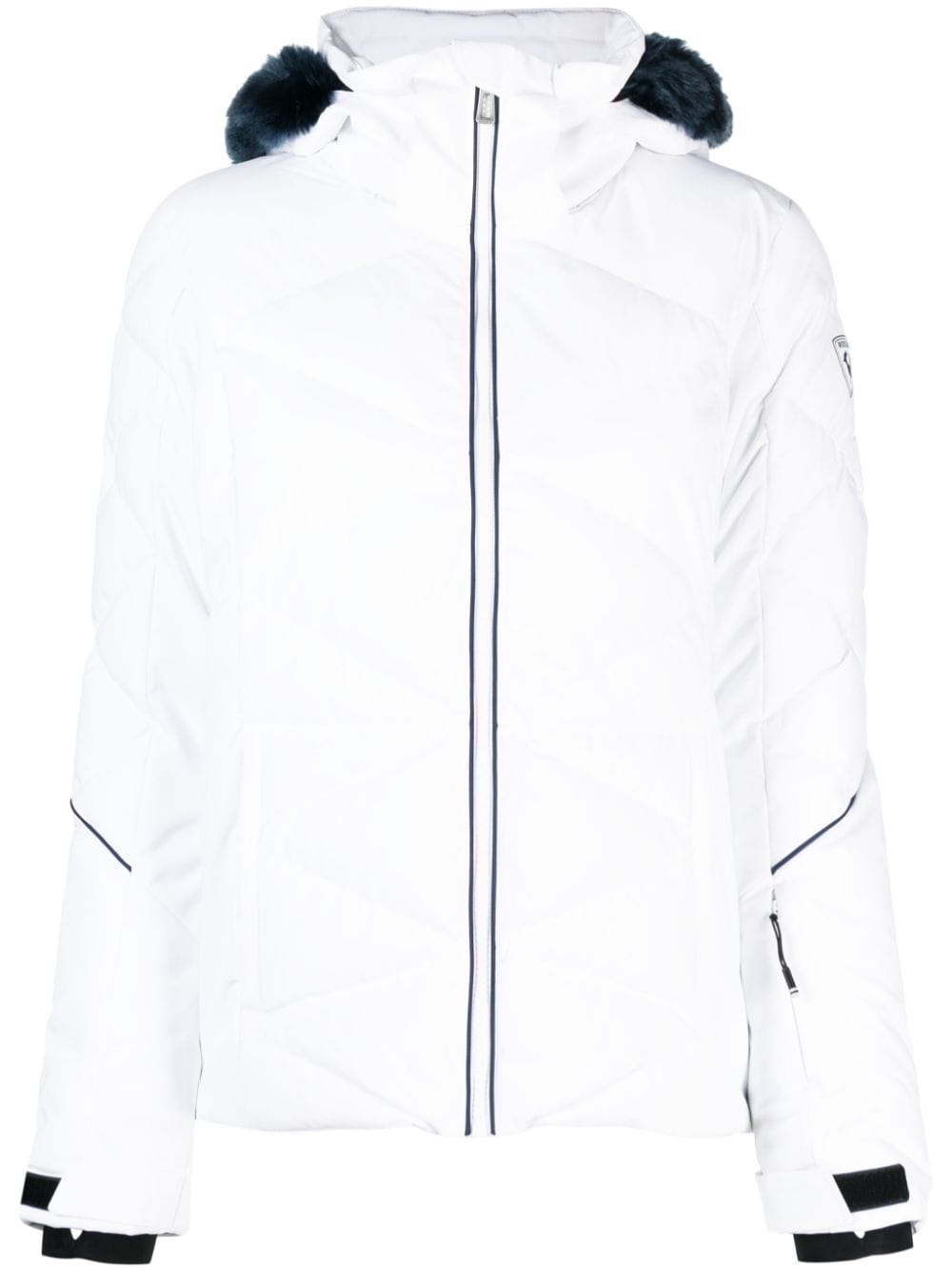 Rossignol Staci hooded puffer jacket - White von Rossignol