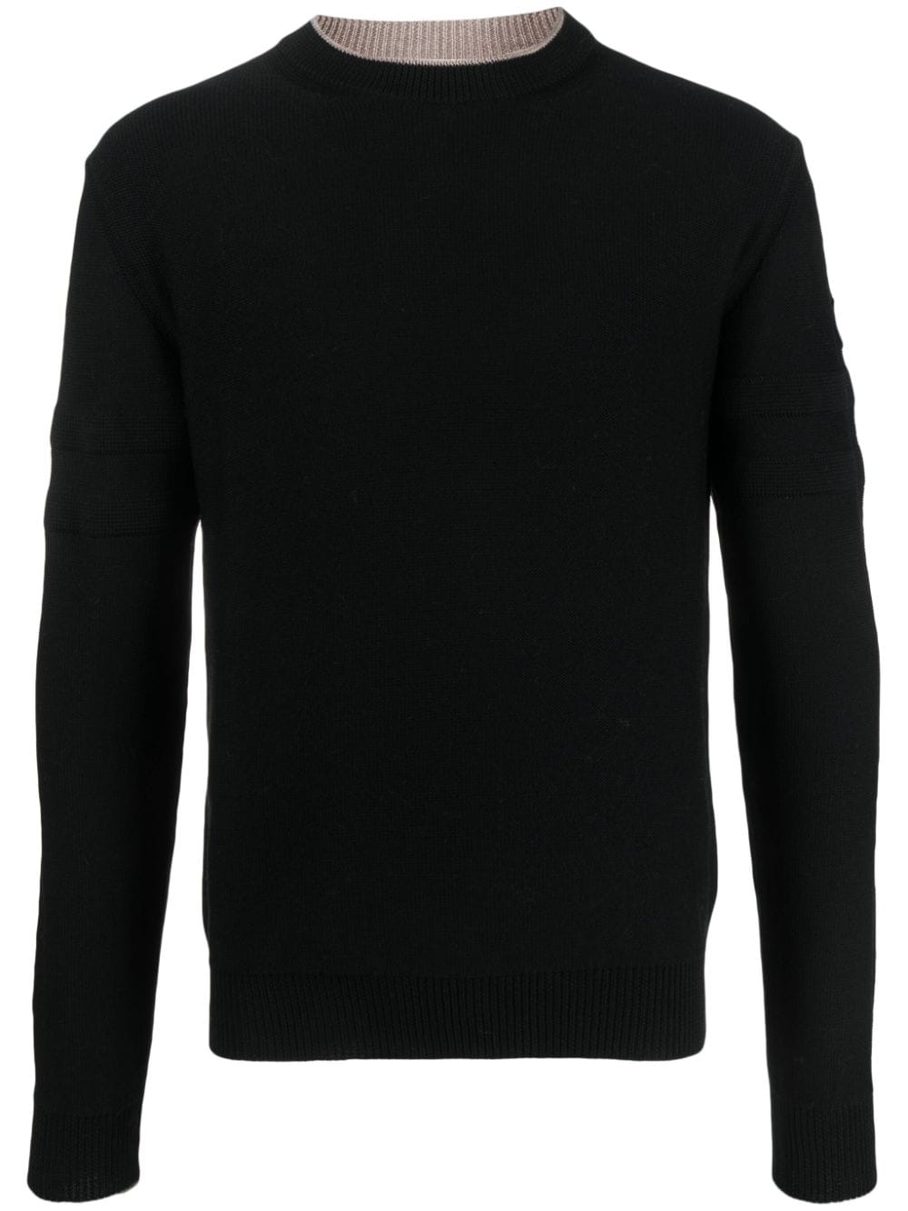 Rossignol crew-neck merino wool jumper - Black von Rossignol