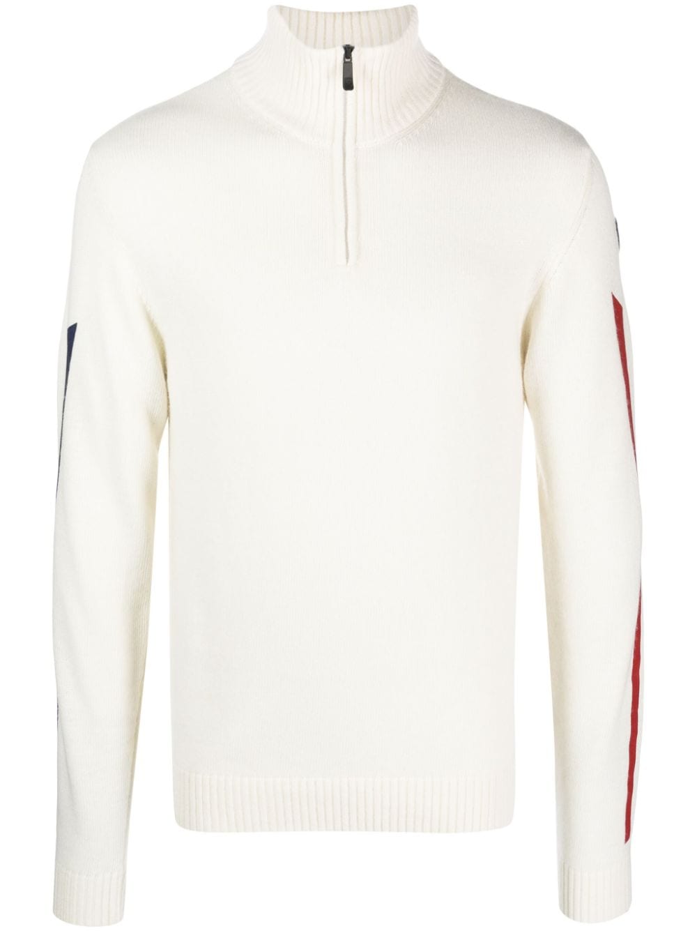 Rossignol high-neck stripe-print jumper - White von Rossignol