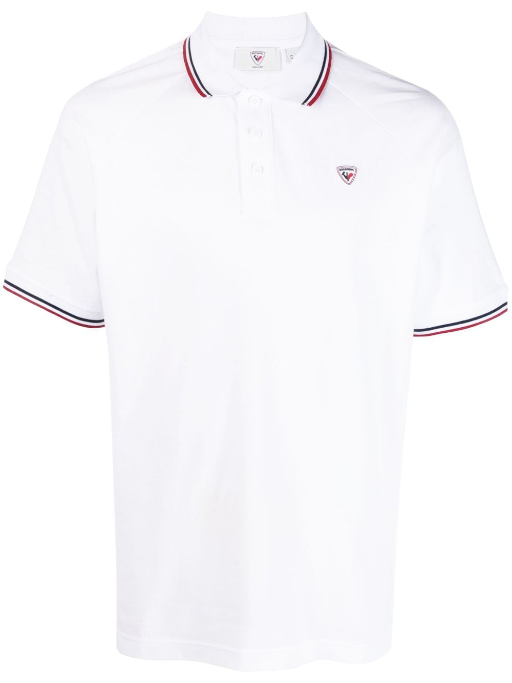 Rossignol logo-patch cotton polo shirt - White von Rossignol