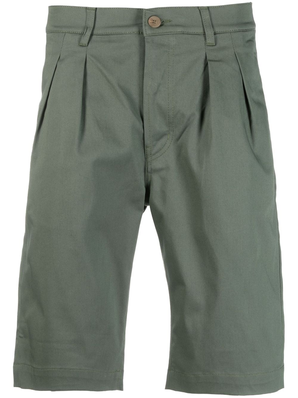 Rossignol logo-patch cotton shorts - Green von Rossignol