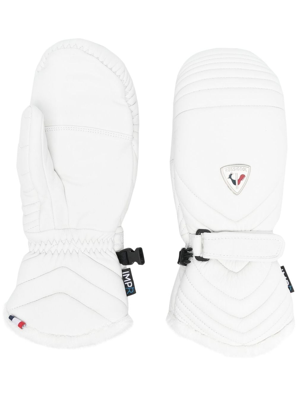 Rossignol logo-patch detail ski gloves - White von Rossignol