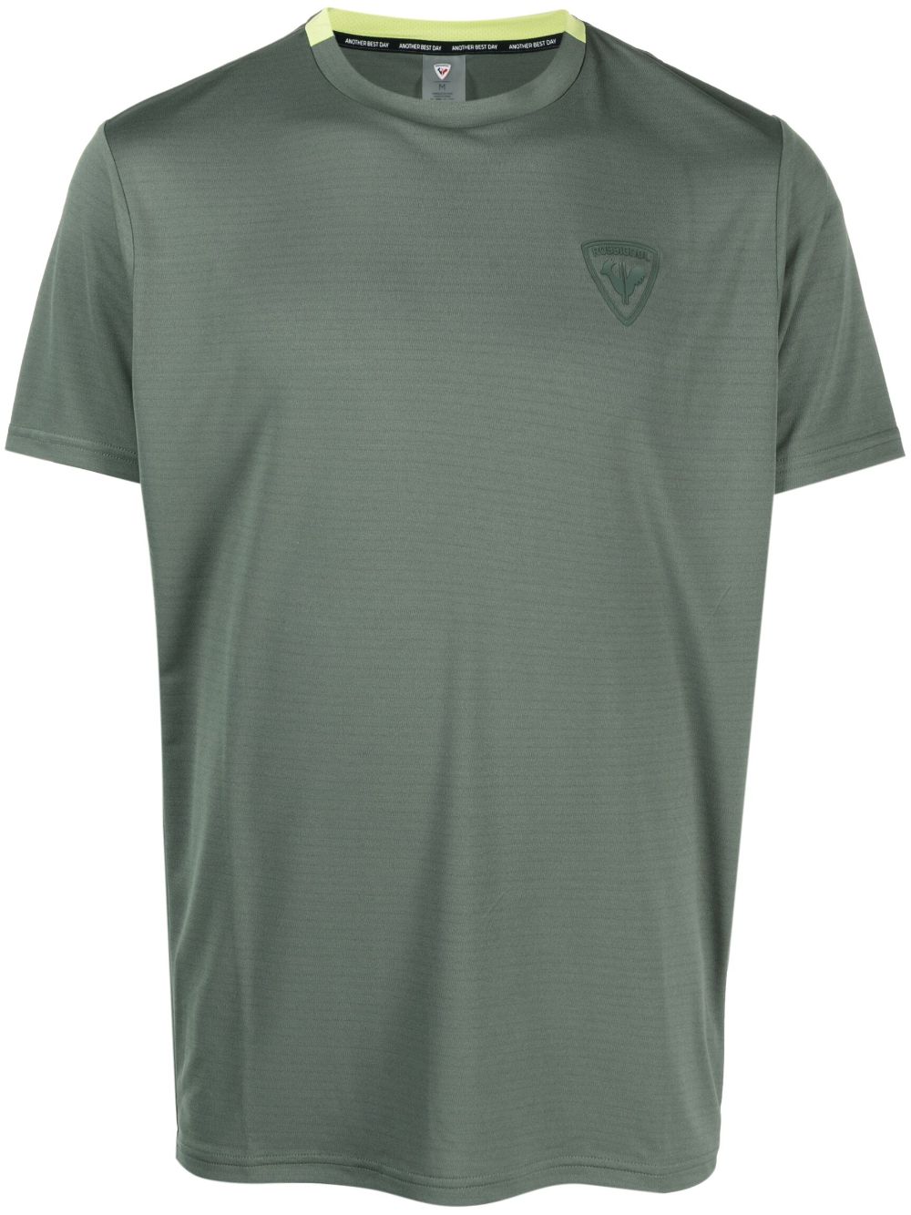 Rossignol logo-patch short-sleeved T-shirt - Green von Rossignol