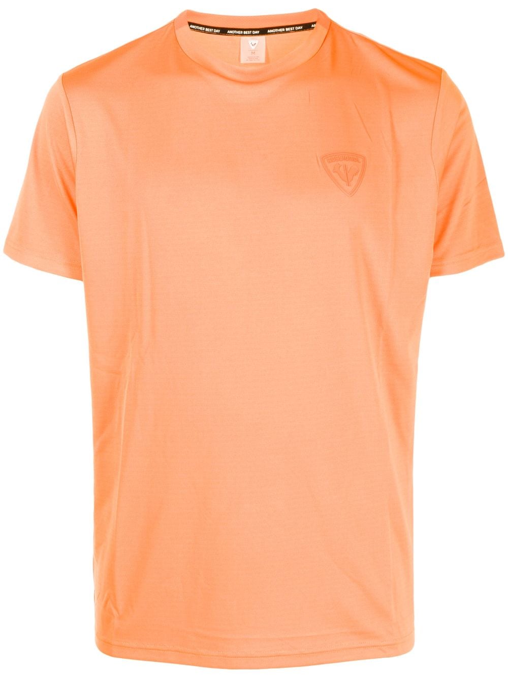 Rossignol logo-patch short-sleeved T-shirt - Orange von Rossignol