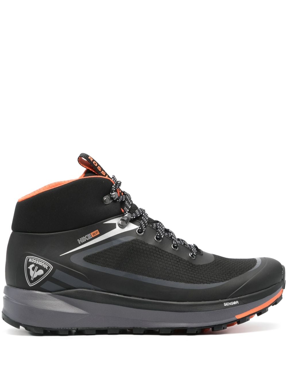 Rossignol logo-print hiking shoes - Black von Rossignol