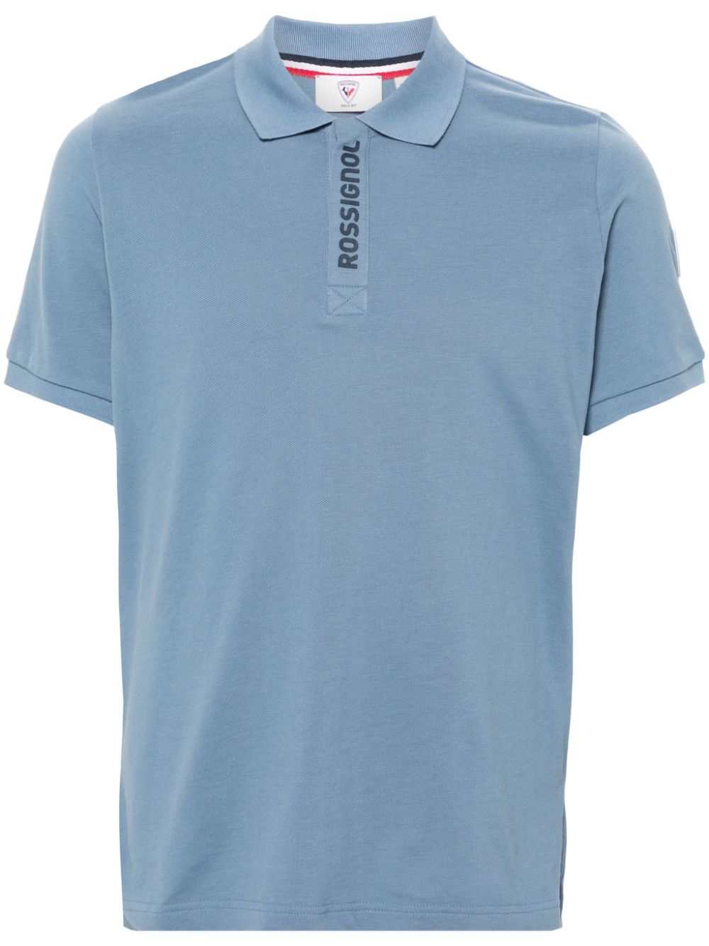 Rossignol logo-tape polo shirt - Blue von Rossignol