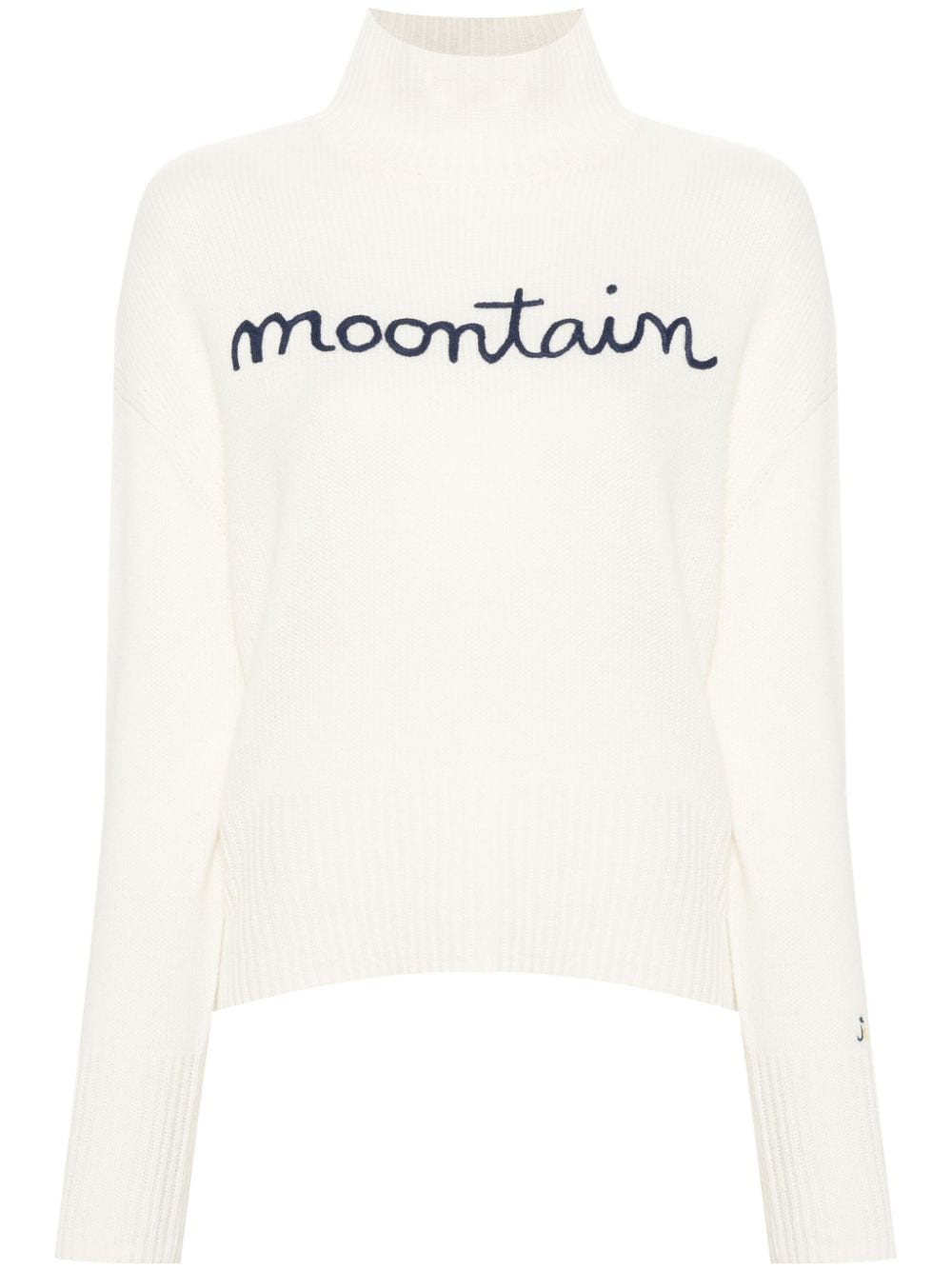 Rossignol slogan-embroidered knitted jumper - White von Rossignol