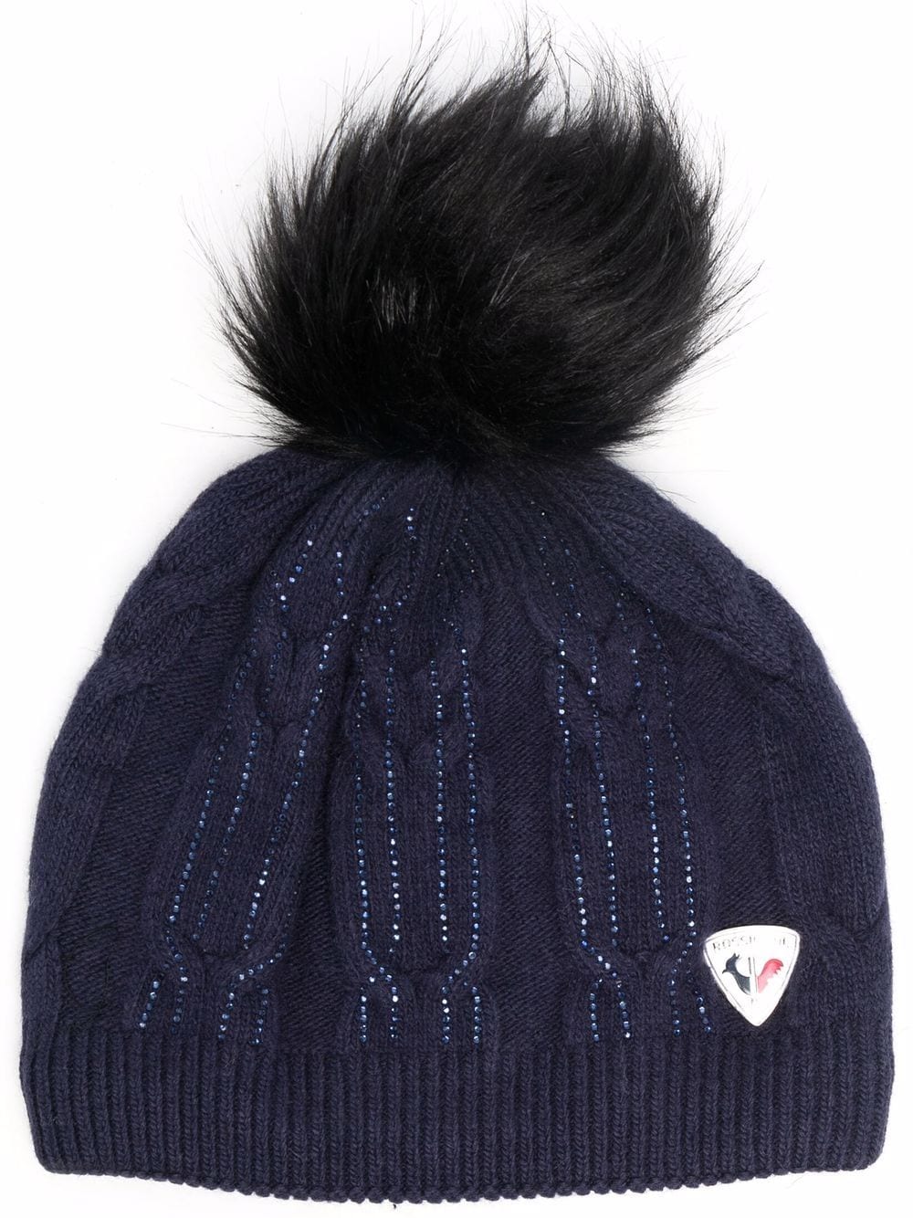 Rossignol stud-embellished knit beanie - Blue von Rossignol