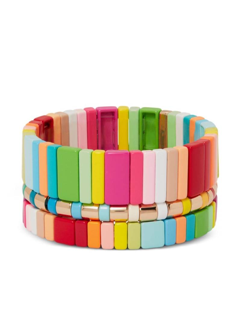 Roxanne Assoulin Bold & Brite beaded bracelet - Pink von Roxanne Assoulin