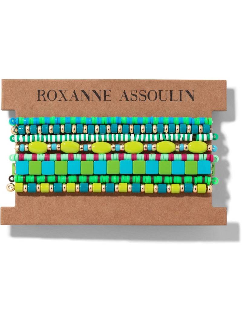 Roxanne Assoulin Color Therapy® Green bracelet set von Roxanne Assoulin