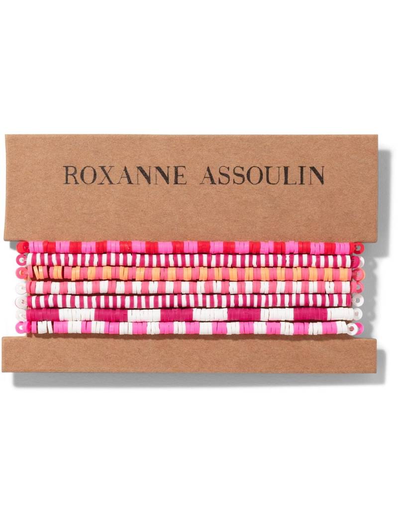 Roxanne Assoulin Color Therapy® Pink bracelet set von Roxanne Assoulin