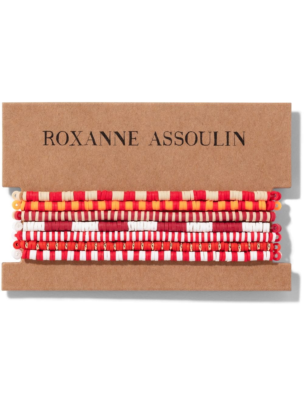 Roxanne Assoulin Color Therapy® Red bracelet set von Roxanne Assoulin